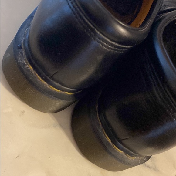 Dr MARTENS Black Oxfords Shoes Men’s 11 Leather Lace Up Business Casual Comfort - Picture 4 of 6